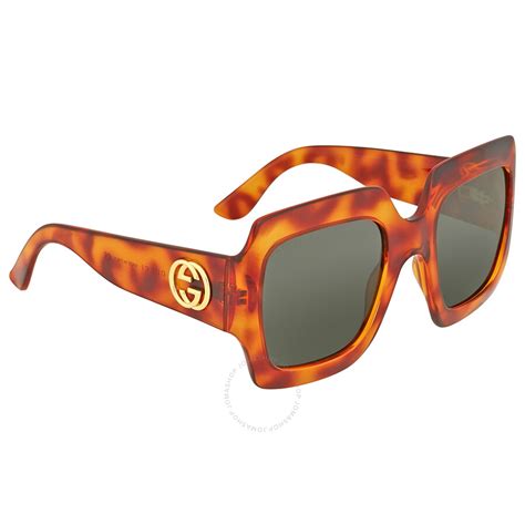 gucci brown oversized sunglasses|Gucci brown square ladies sunglasses.